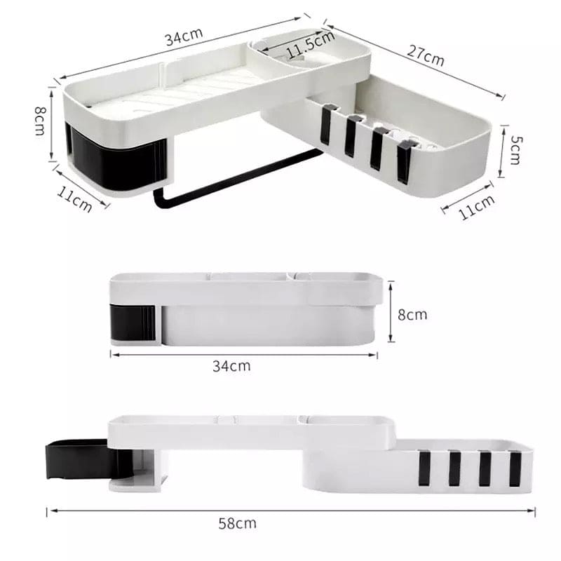 Bathroom Corner Organizer, Storage Cosmetic Rack, Shampoo shelves Soap Holder, No Drilling Wall Mounted Shower Organizer, Rotatable Shower shelf, Wall Mounted Bathroom Accessories Bathroom Corner Organizer, Storage Cosmetic Rack, Shampoo shelves Soap Holder, No Drilling Wall Mounted Shower Organizer, Rotatable Shower shelf, Wall Mounted Bathroom Accessories